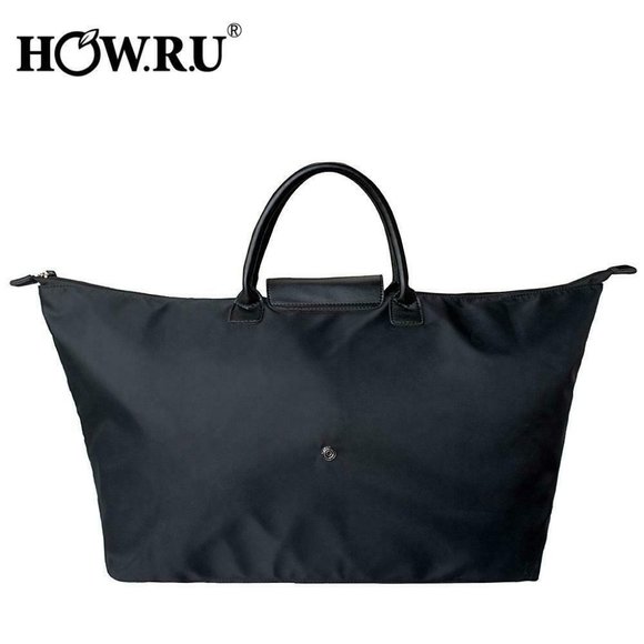 Foldable Packable Reusable Shopping Bag Purse Tot - Picture 3 of 6